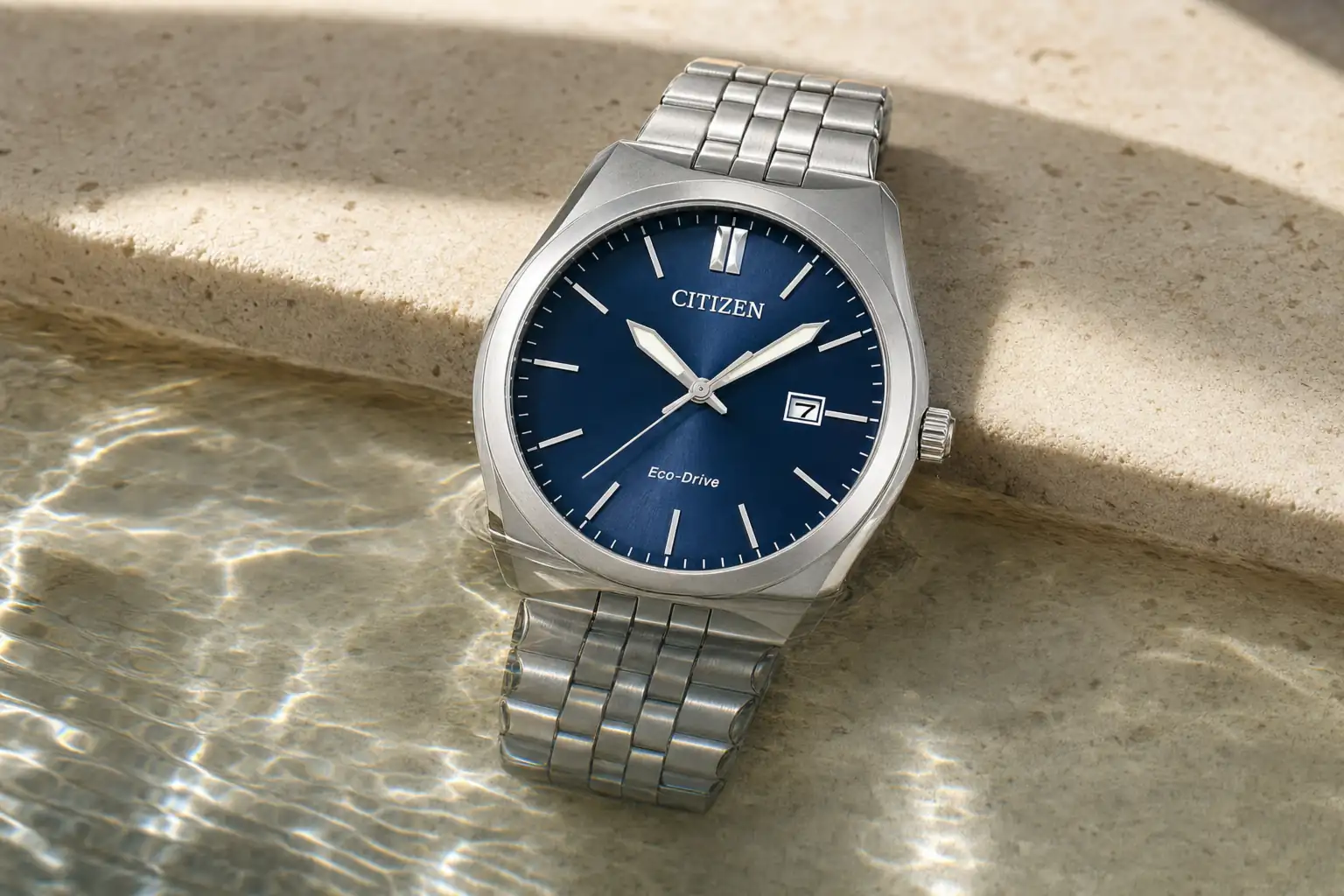 Dezessete das 22 fazem 100 metros. Dois Longines de vestir de onze mil fazem 30.