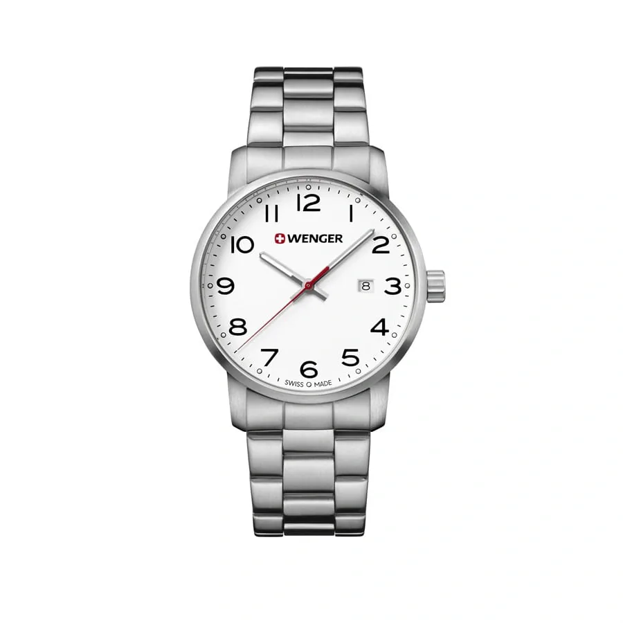 Relógio Masculino Wenger Avenue Branco