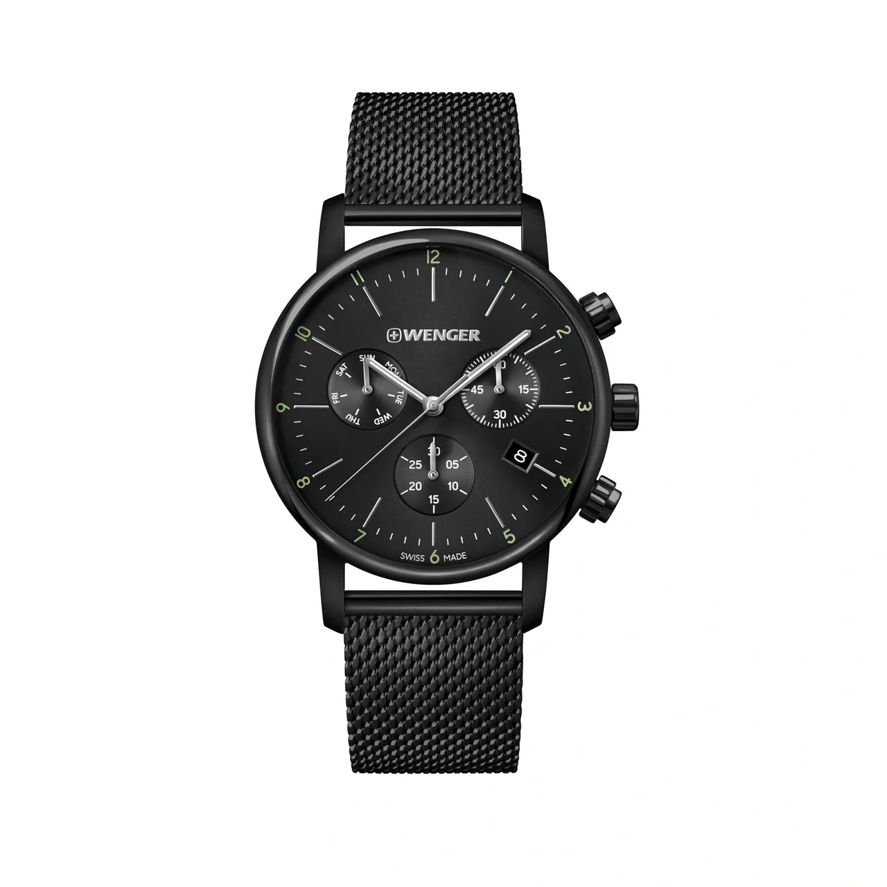 Relógio Masculino Wenger Urban Classic Chrono Preto